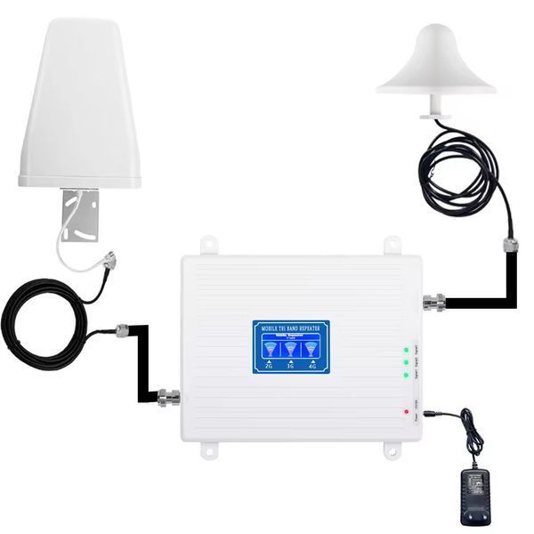 Підсилювач мобільного GSM сигналу 900/1800/2100 МГц (2G/3G/4G) 1801422 фото