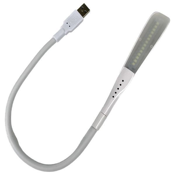 Гибкая светодиодная сенсорная USB LED лампа white 1801340 фото