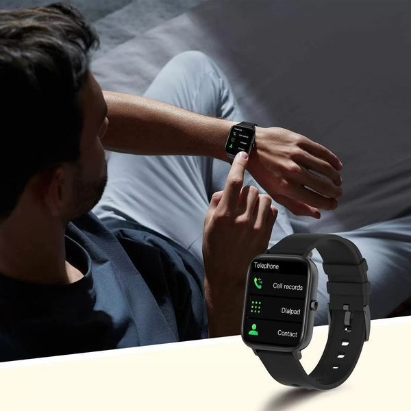 Смарт годинник KM66 з Bluetooth чорний 1801401 фото