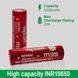 Акумулятор Vapcell INR18650 3500 mAh 3.7V (Flat Top) &ndash; комплект 2 шт. у захисному чохлі 1801448 фото 5